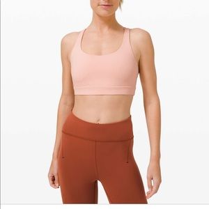 Lululemon Energy Bra - Pink Mist size 8